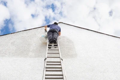 Peinture extérieure au Tartre — façades et ravalement